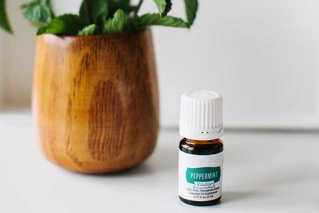 Rub Peppermint Oil on Your Forehead