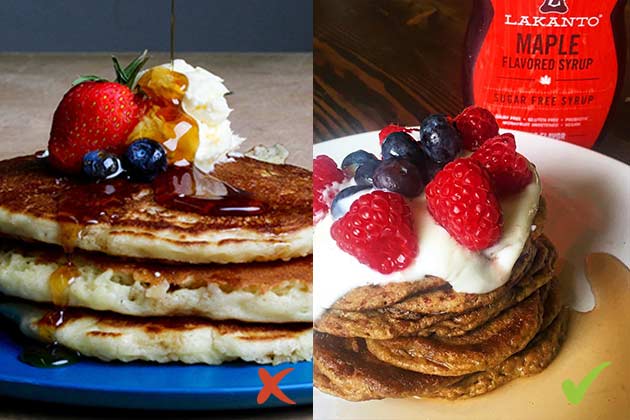 Replace Sugary Syrups with Sugar-Free Syrups