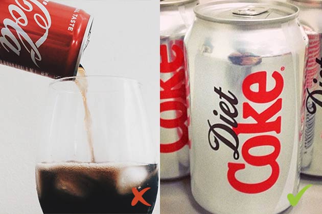 Replace Soda with Diet Soda