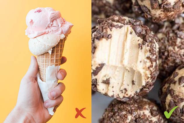 Replace Ice Cream with Fat Bombs