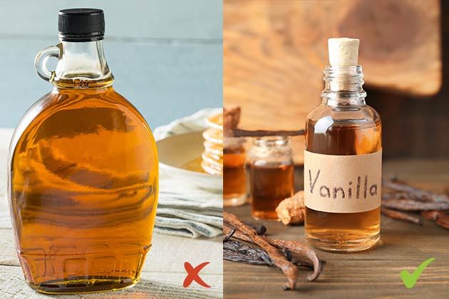 Replace Sugary Syrups with Extracts